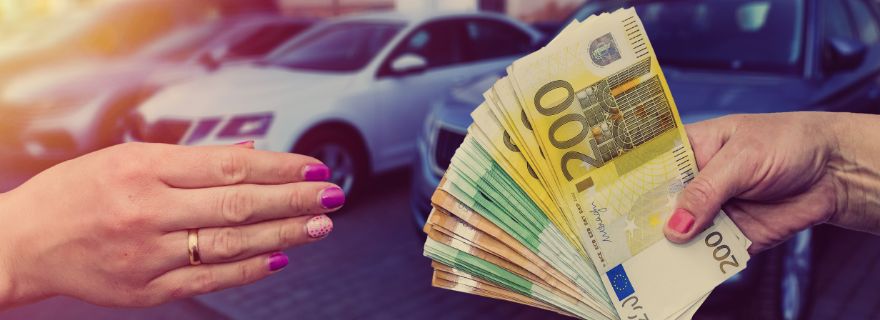 Contrato compraventa coche: entrega dinero