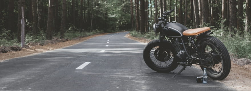 Asegurar una moto custom