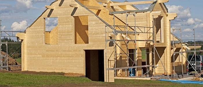 Casa prefabricada de madera
