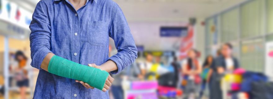 Turista accidentada recurre a su seguro medico europeo
