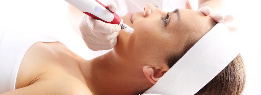 Sesion de mesoterapia en servicios de salud y bienestar